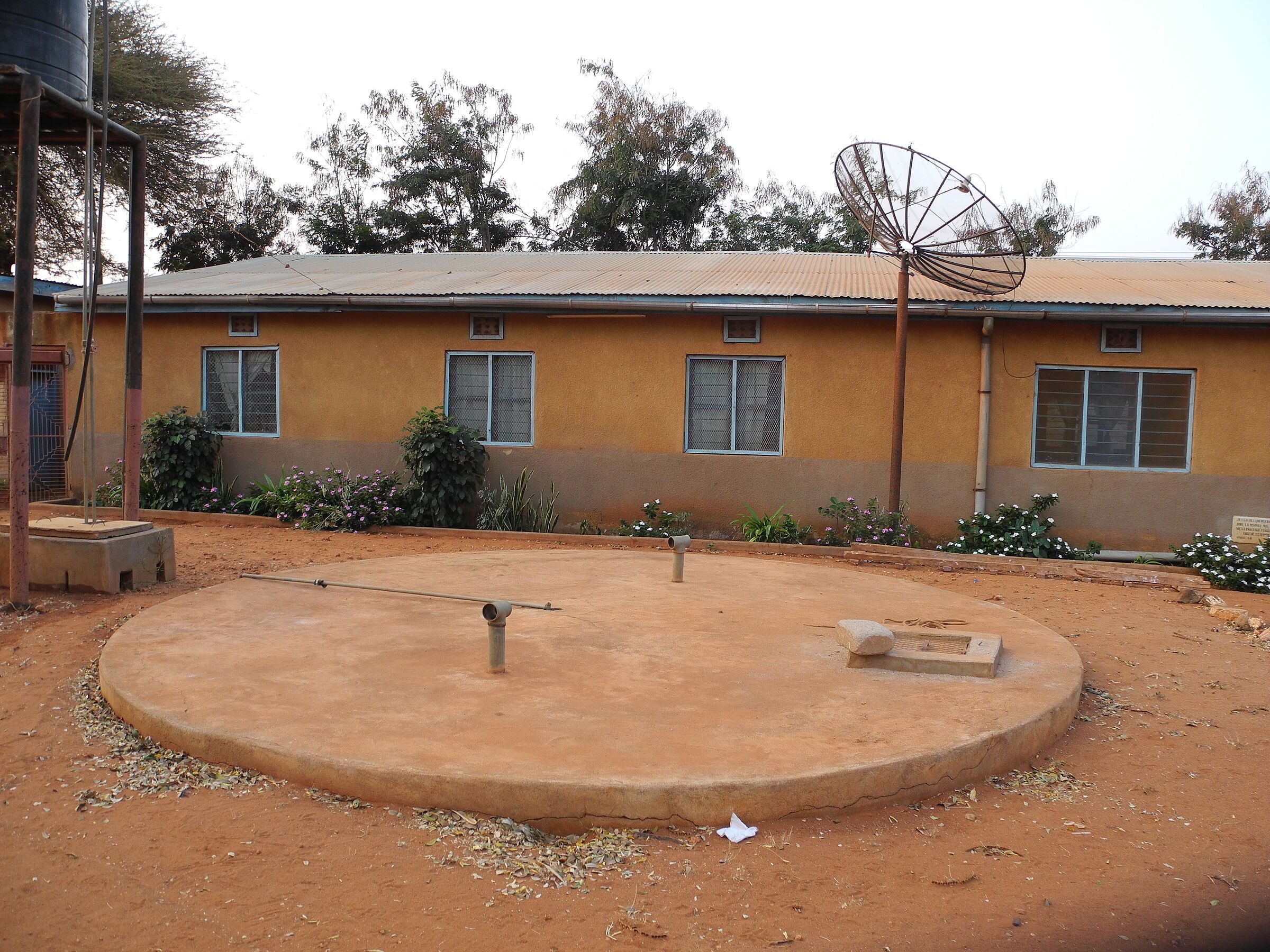 Regenwasseranlage in Kongwa Regenwasseranlage in Kongwa